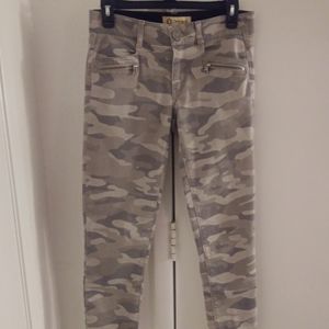 Democracy Camouflage pant, size 4